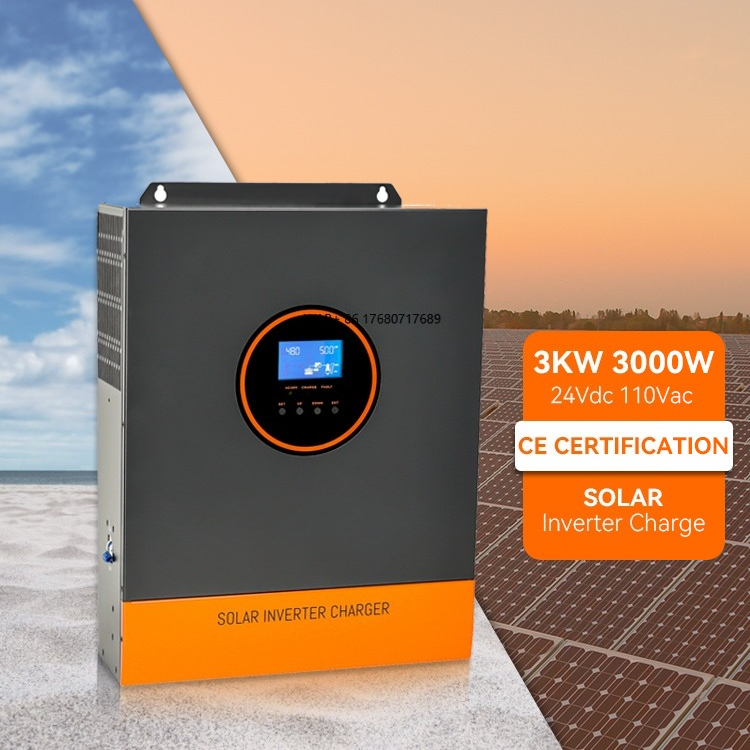 Mppt Charge Controller - PowMr 3KW 24V Pure Sine Wave