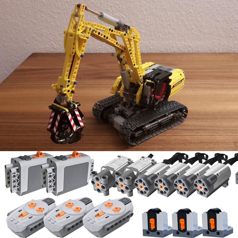 Renewable Energy Lego - NEW Technical Excavator Full RC Version