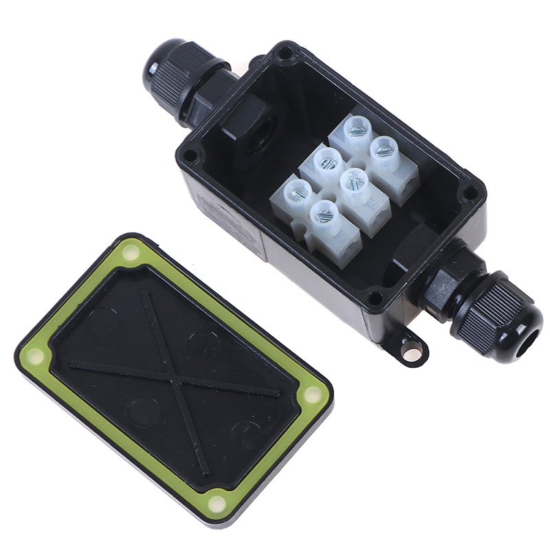 Cable Gland Waterproof - 2Way IP66 Outdoor Waterproof Cable Connector