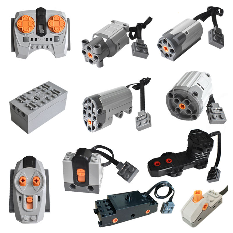 Renewable Energy Lego - Technical Motor Parts Multi Power Functions