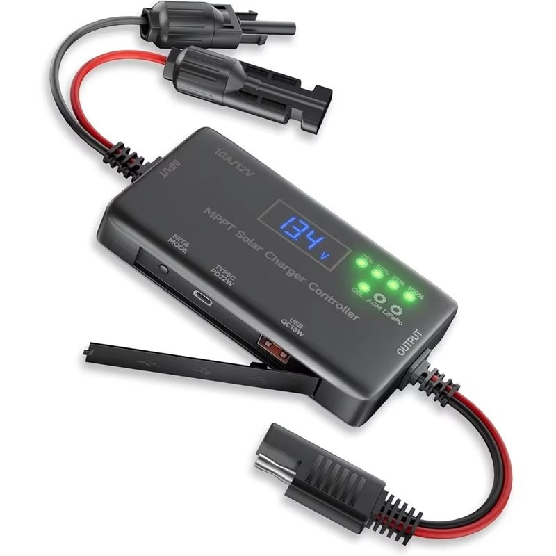 Mppt Charge Controller - MPPT Solar Charge Controller 12V 10A,