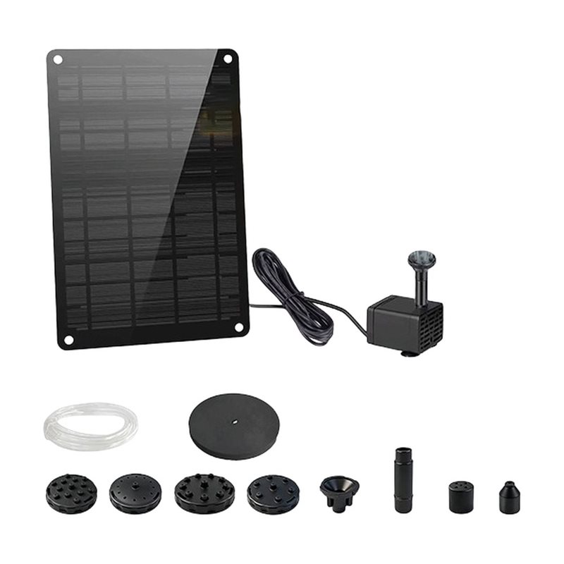 Solar Pool Pump Kit - IALJ-Solar Panel Powered 9W Water Feature