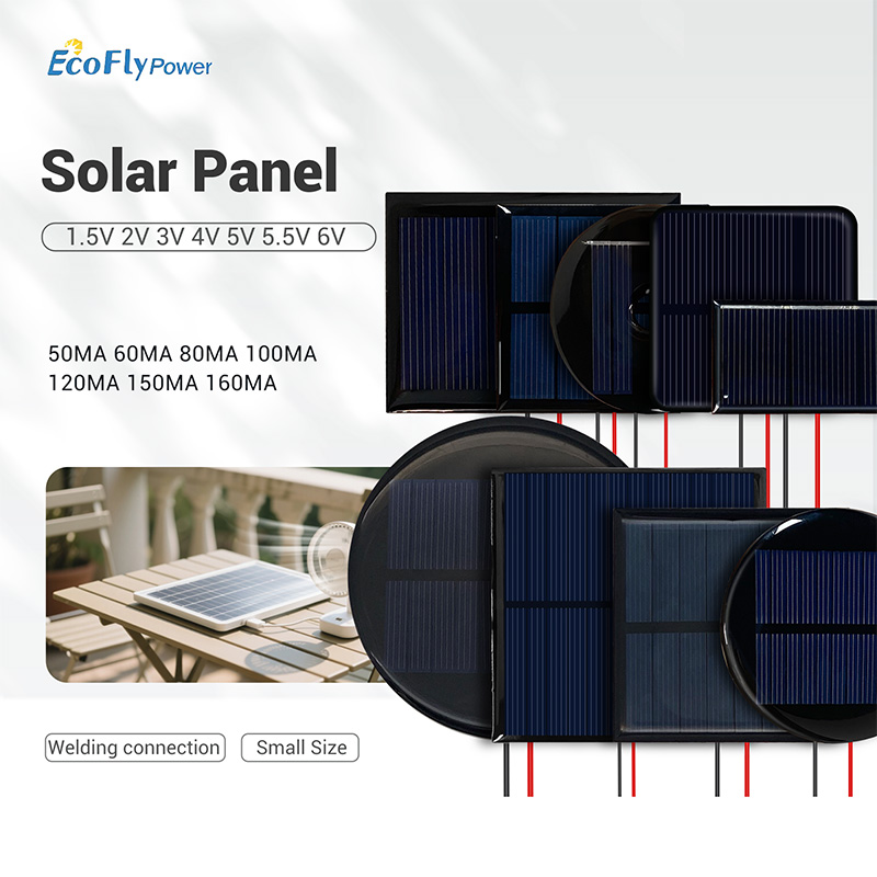 Solar Panel Monocrystalline - 1PC 1.5V 2V 3V 4V 5V