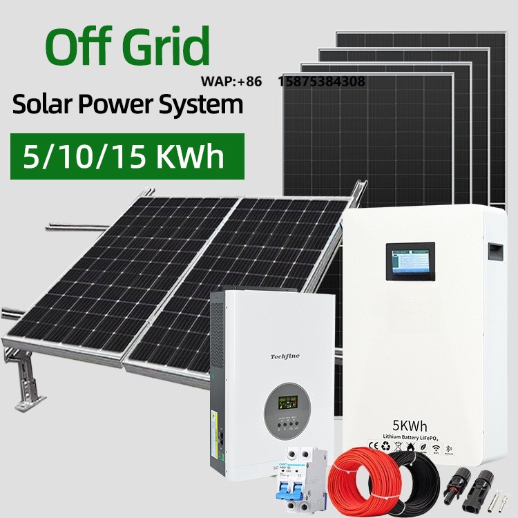 Solar Panel Monocrystalline - Factory Price 3kW Home Off-grid Solar