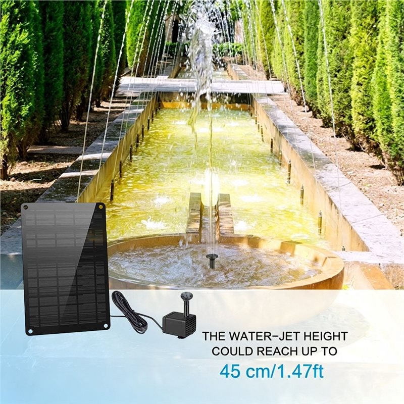 ABLN-Solar Fountain 9W Solar P - Solar Pool Pump Kit ulasan dan harga