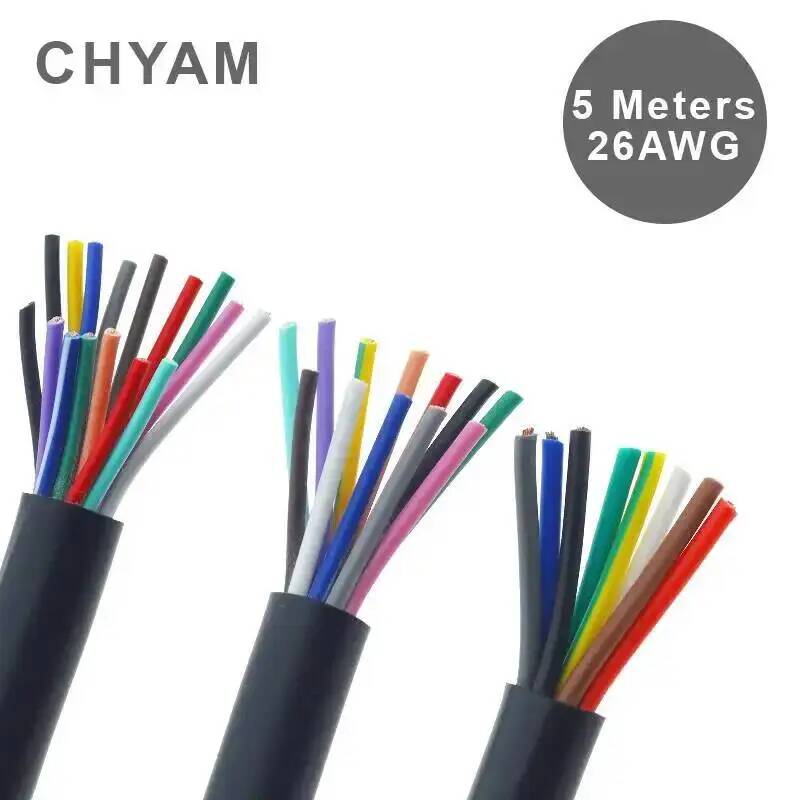 Cable Black 26AWG 0.12mm2 Copp - Cable Gland Waterproof ulasan dan harga