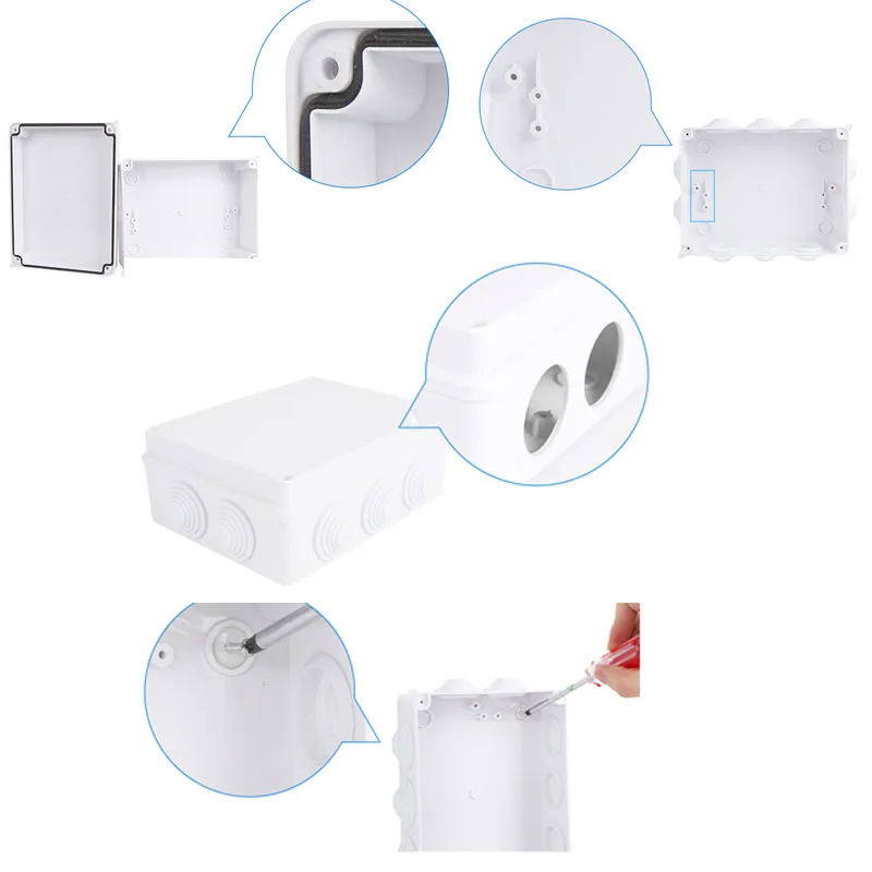Outdoor waterproof power box A - Cable Gland Waterproof ulasan dan harga