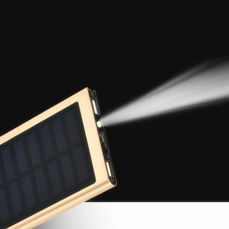 20000mAh Solar Power Bank LED  - Jinko Solar Panel Cheetah ulasan dan harga