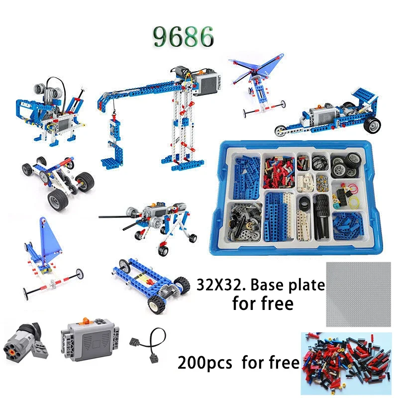 9686 High-Tech parts multi Tec - Renewable Energy Lego ulasan dan harga