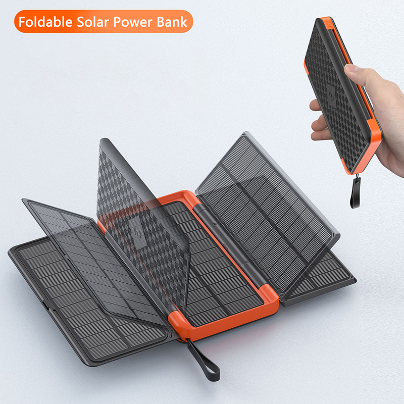 20000mAh Folding Solar Power B - Jinko Solar Panel Cheetah ulasan dan harga