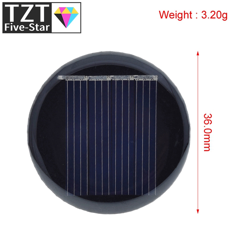 1/3/5PCS 2V 35mA 0.07W D36MM P - Jinko Solar Panel Cheetah ulasan dan harga