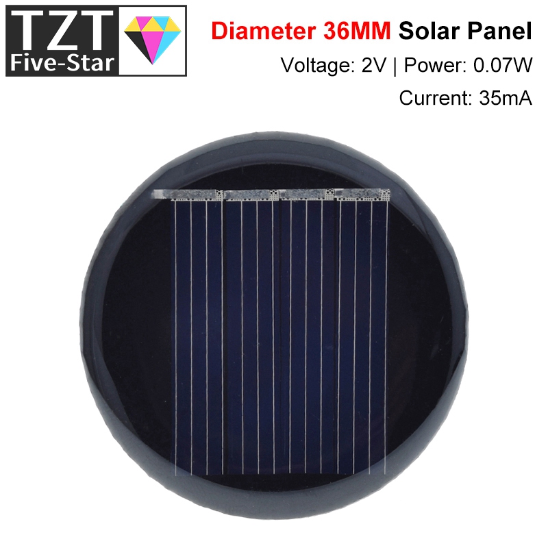 1/3/5PCS 2V 35mA 0.07W D36MM P - Jinko Solar Panel Cheetah ulasan dan harga