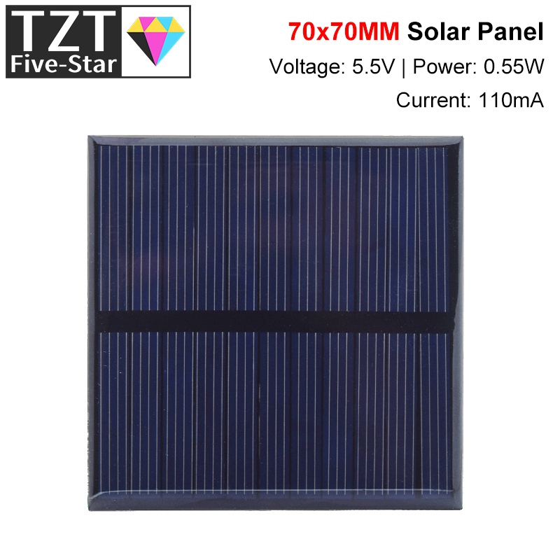 TZT 1/3PCS 5.5V 110mA solar pa - Jinko Solar Panel Cheetah ulasan dan harga