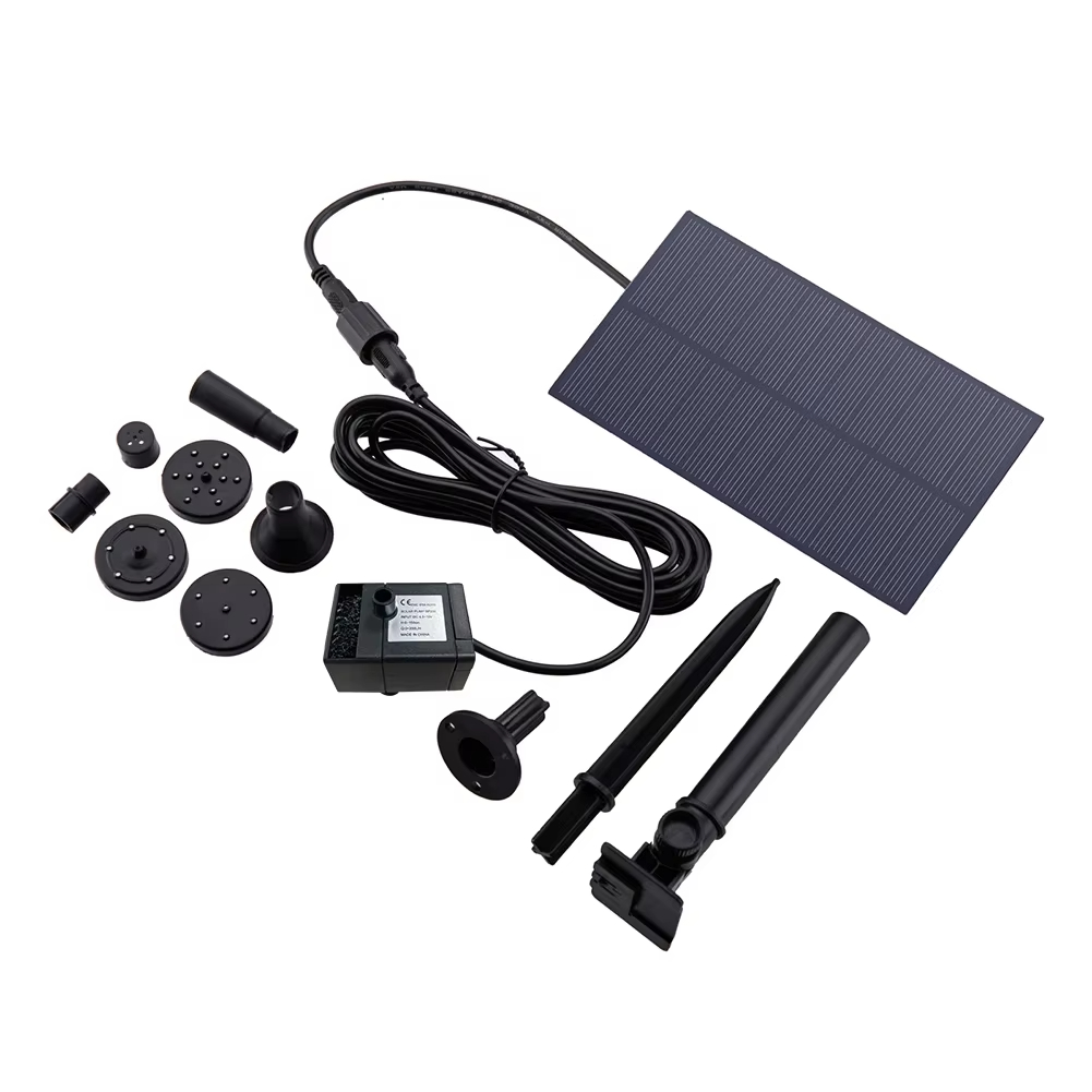 Mini 5W 5V Solar Fountain Pump - Solar Pool Pump Kit ulasan dan harga