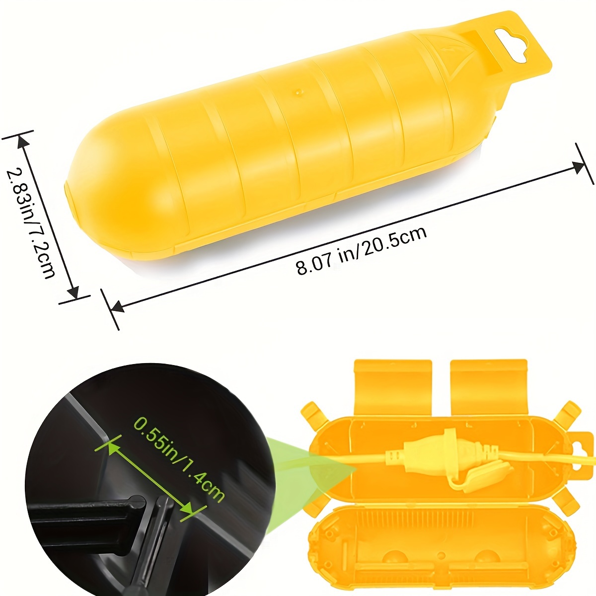 Extension Yellow Cord Safety C - Cable Gland Waterproof ulasan dan harga