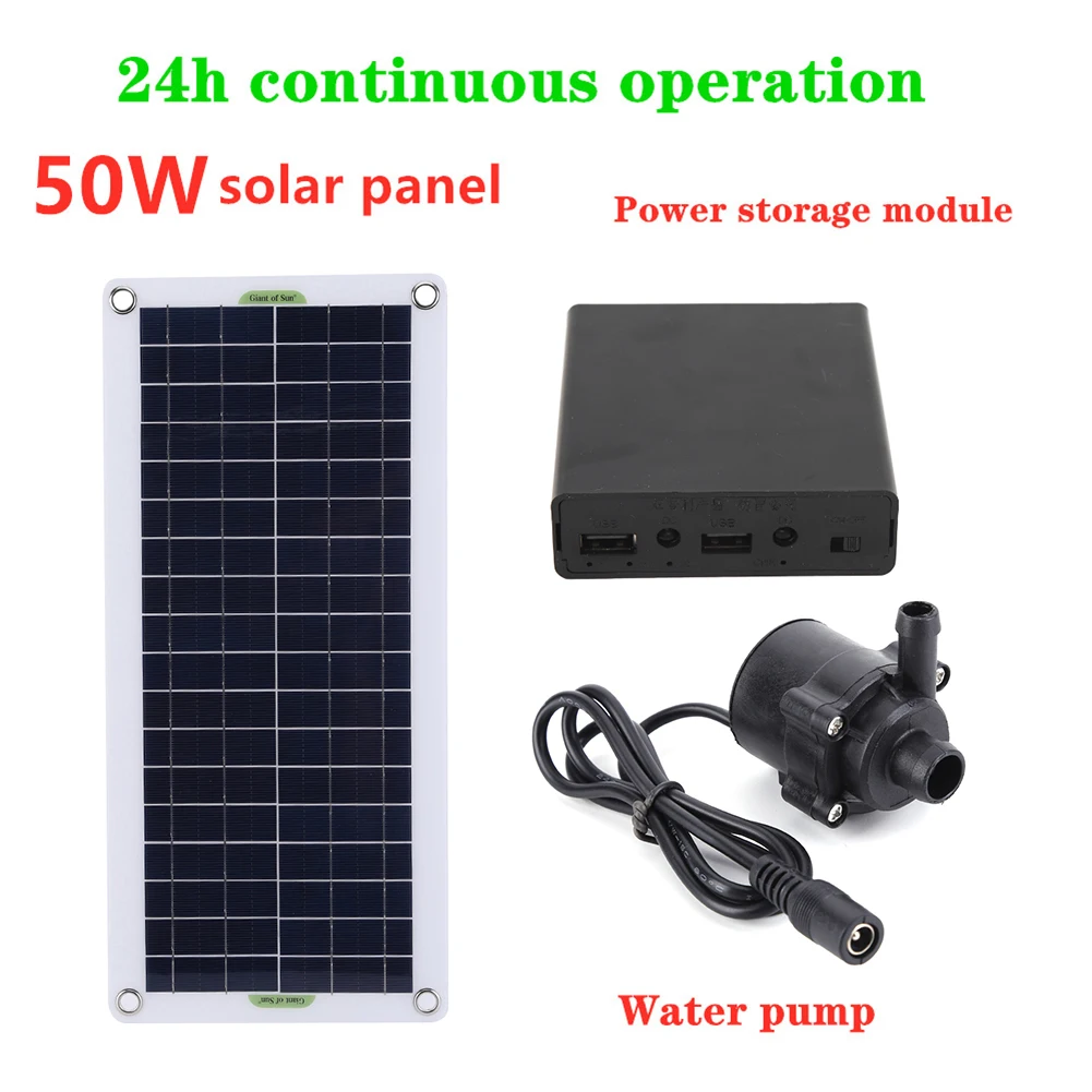 30W 800L/H DC 18V Low Noise Br - Solar Pool Pump Kit ulasan dan harga