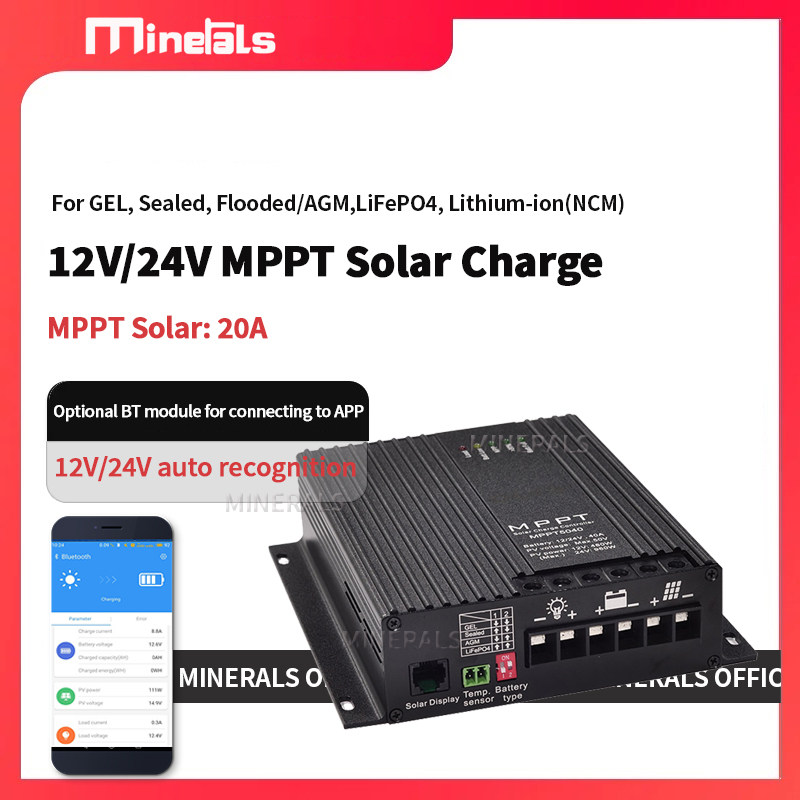 20A MPPT Controller 12V/24V Ba - Mppt Charge Controller ulasan dan harga