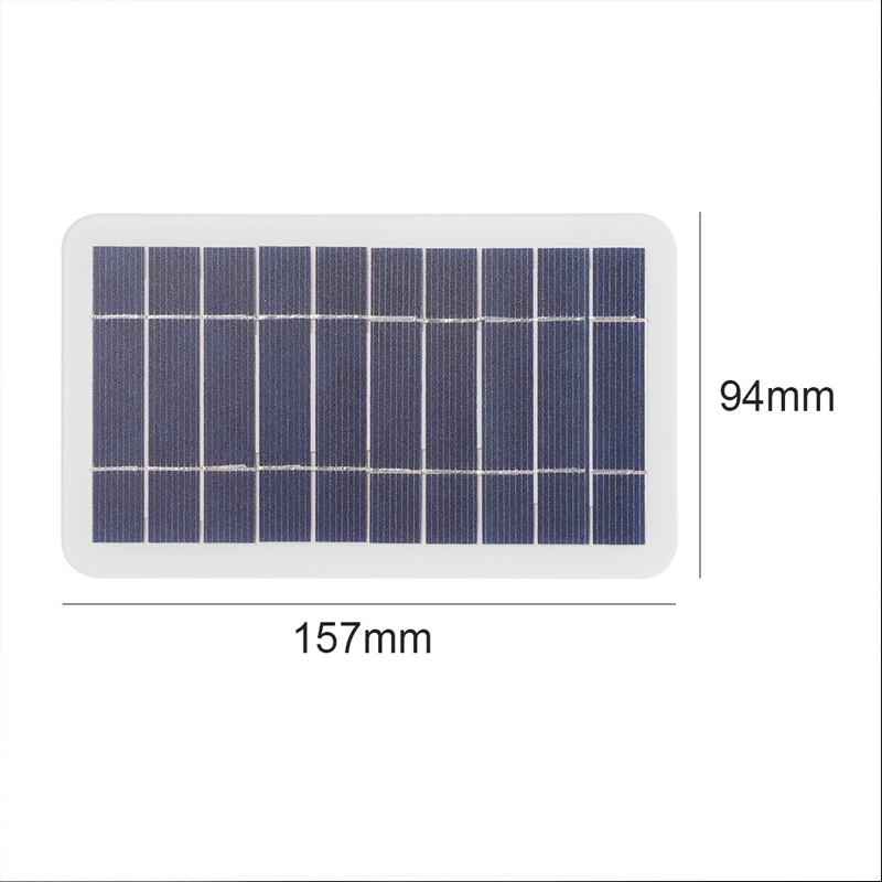 5V 2W Solar Panel Output USB O - Jinko Solar Panel Cheetah ulasan dan harga