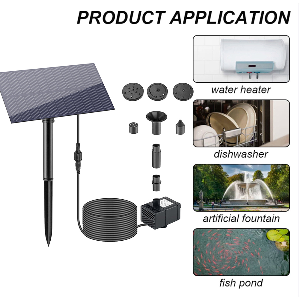 5W 5V Water Fountain Garden De - Solar Pool Pump Kit ulasan dan harga