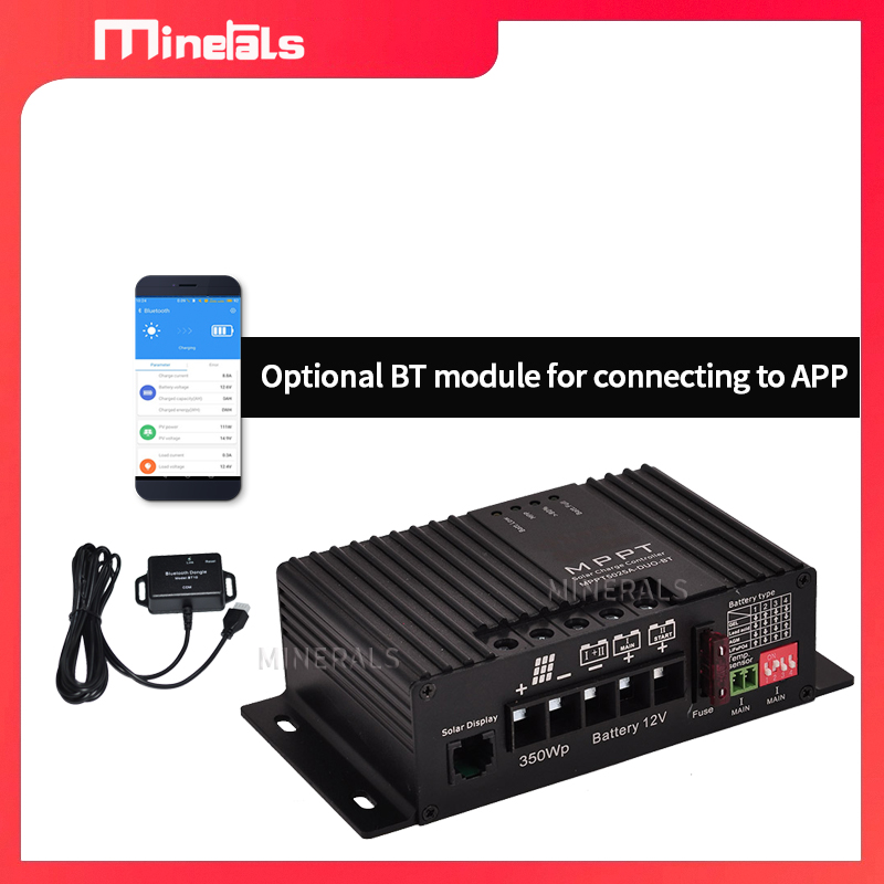 MPPT5012 12V/24V 12A Smart Sol - Mppt Charge Controller ulasan dan harga