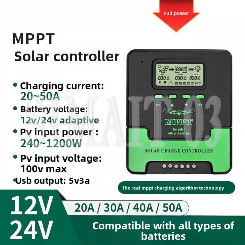 MPPT Solar Charge Controller 1 - Mppt Charge Controller ulasan dan harga
