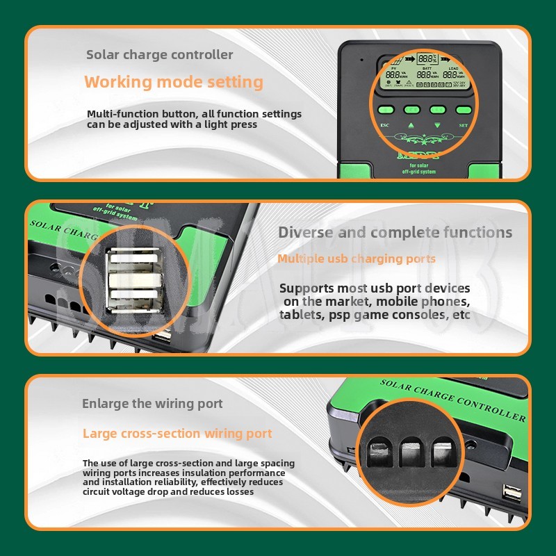 MPPT Solar Charge Controller 1 - Mppt Charge Controller ulasan dan harga