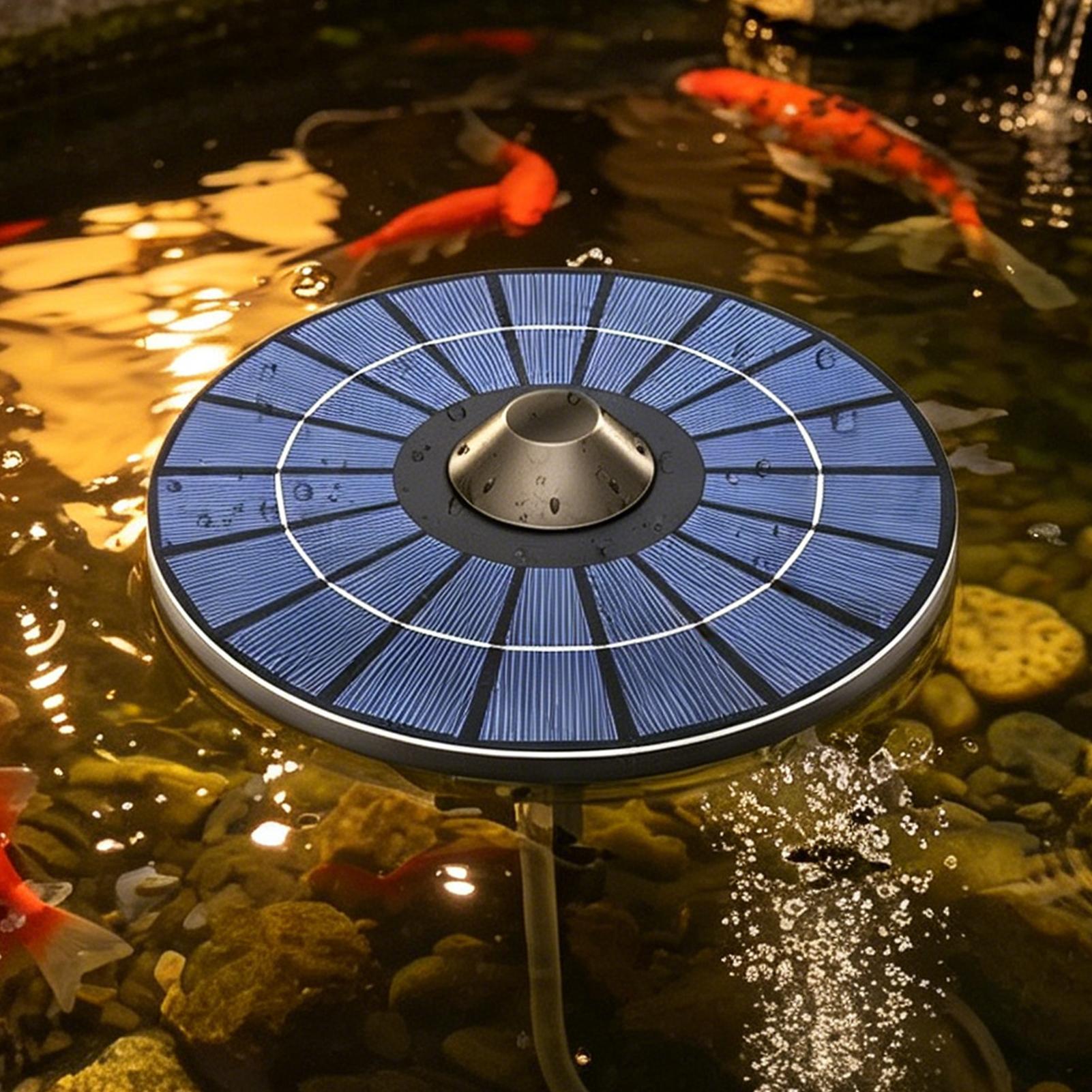 Solar-powered pond aerator pum - Solar Pool Pump Kit ulasan dan harga