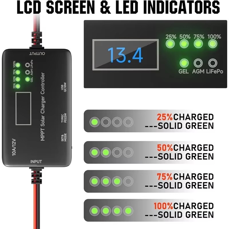 MPPT Solar Charge Controller 1 - Mppt Charge Controller ulasan dan harga