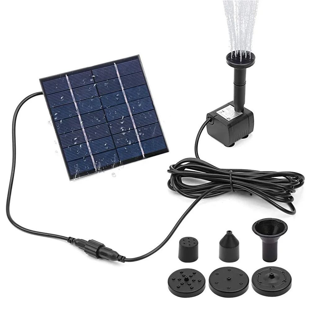 1.4W Mini Solar Fountain Pump  - Solar Pool Pump Kit ulasan dan harga