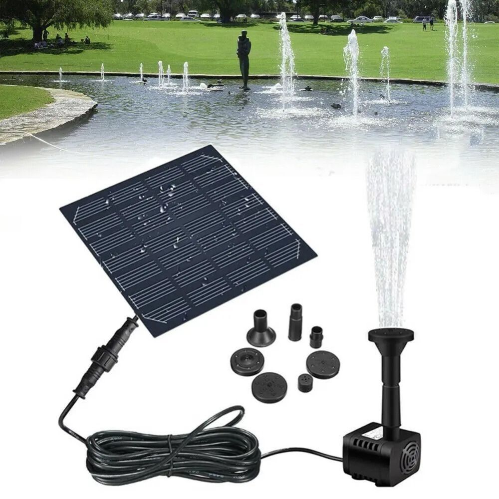 1.4W Mini Solar Fountain Pump  - Solar Pool Pump Kit ulasan dan harga
