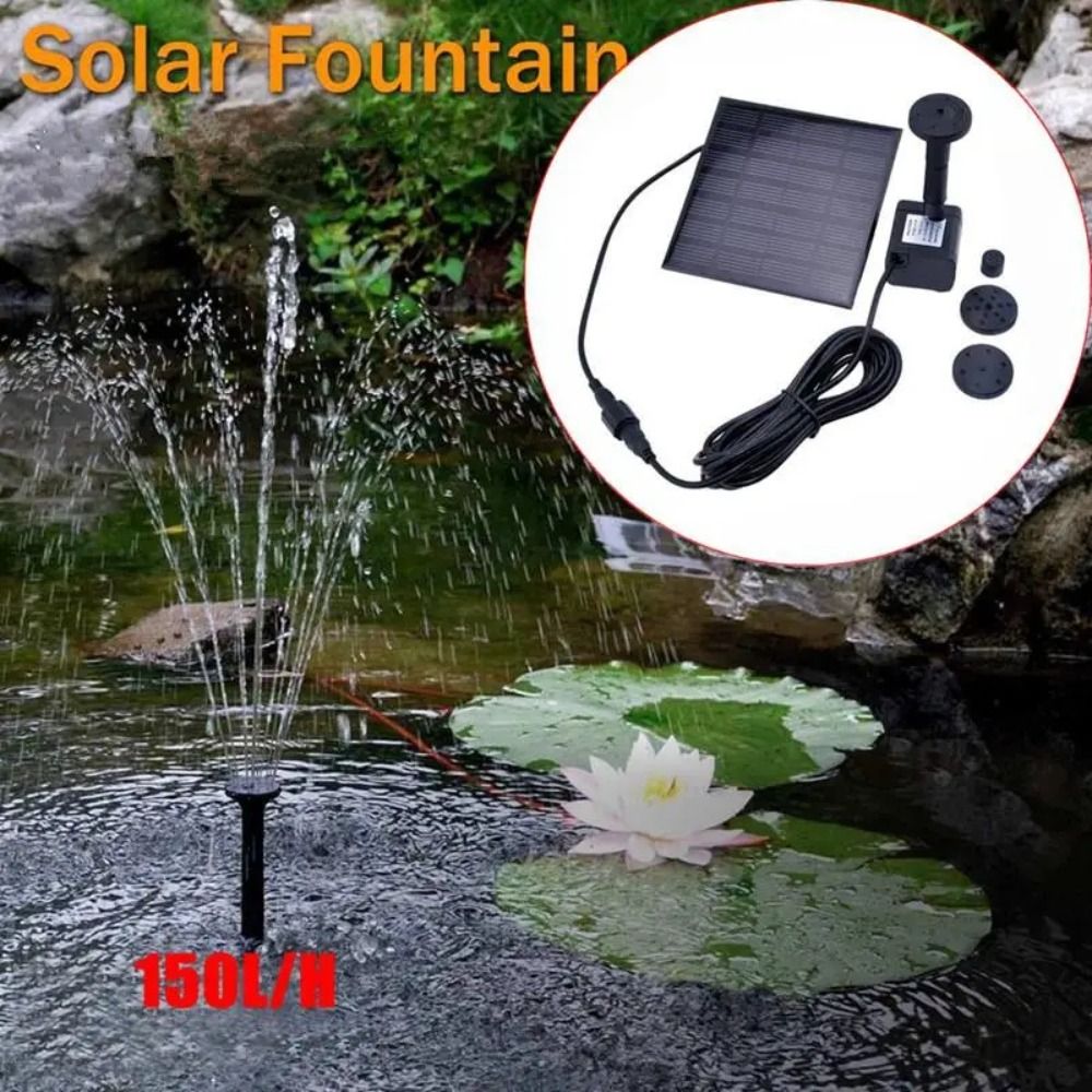 1.4W Mini Solar Fountain Pump  - Solar Pool Pump Kit ulasan dan harga
