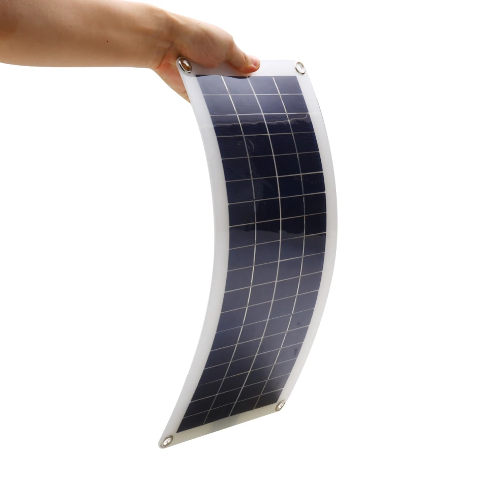 Solar Panel Kit 30W 12V Dual U - Solar Panel Monocrystalline ulasan dan harga