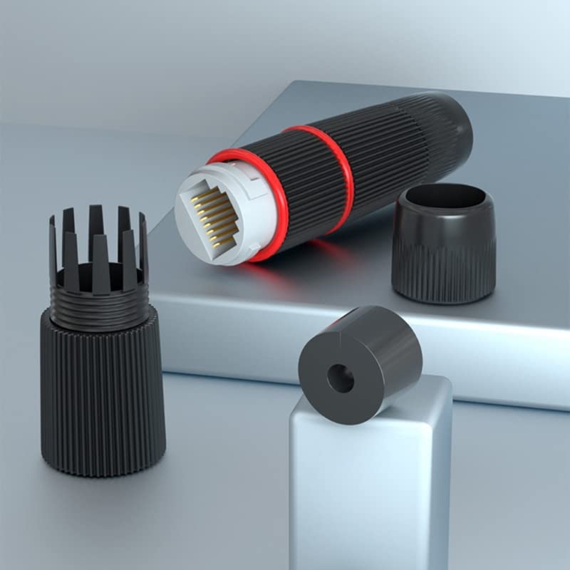2pcs RJ45 Docking Connector Et - Cable Gland Waterproof ulasan dan harga
