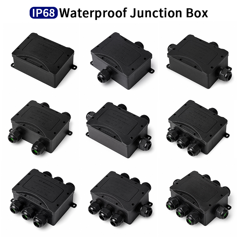 IP68 Waterproof Junction Box 2 - Cable Gland Waterproof ulasan dan harga