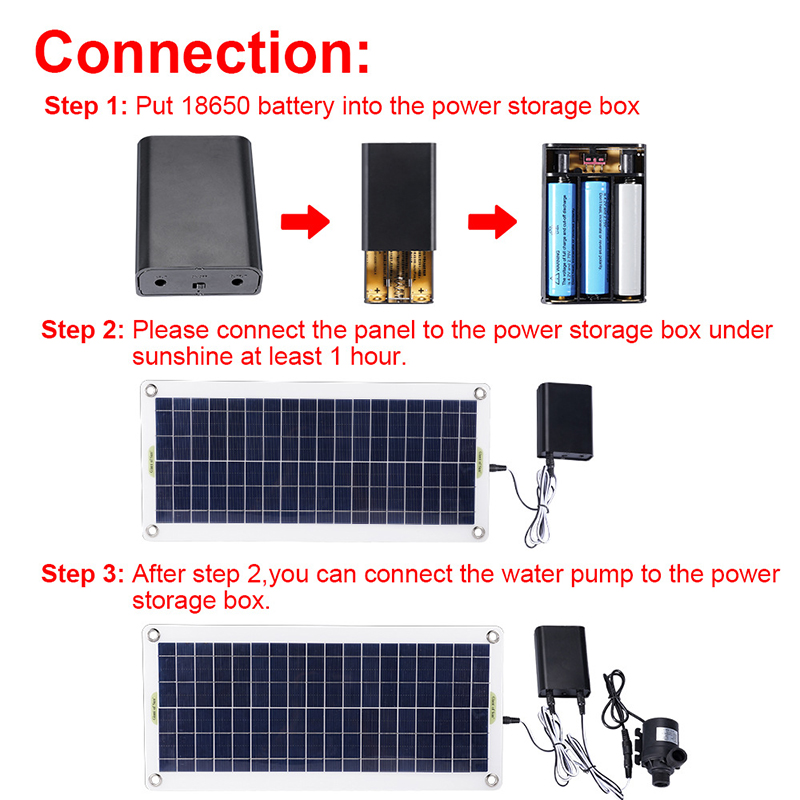 50W 12V Low Noise Brushless Pu - Solar Pool Pump Kit ulasan dan harga