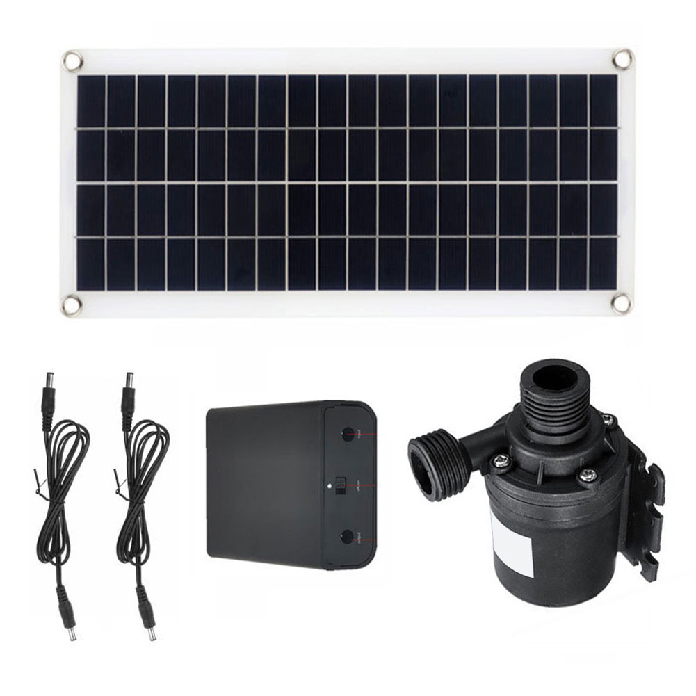 1 Set 20W Solar Panel Fountain - Solar Pool Pump Kit ulasan dan harga