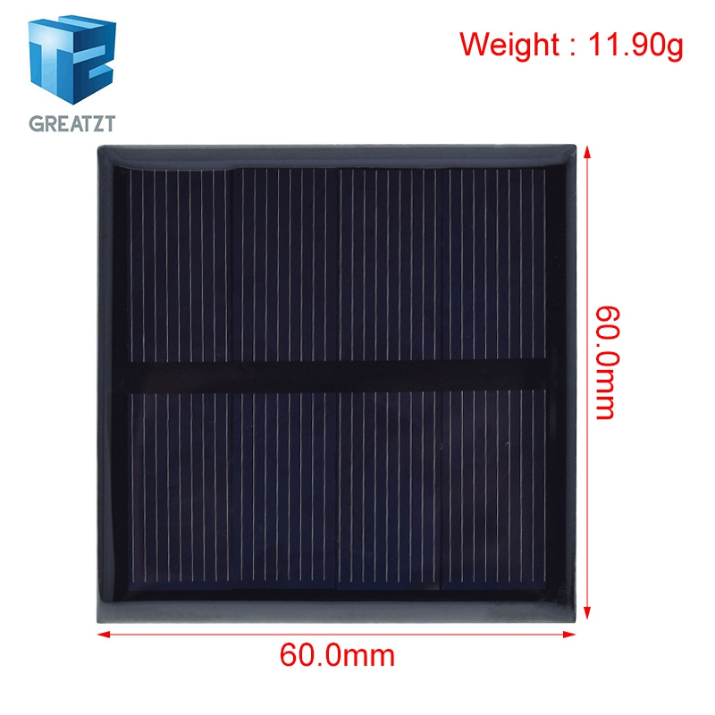 TZT 1/5pcs Solar Cell 2V 150mA - Jinko Solar Panel Cheetah ulasan dan harga