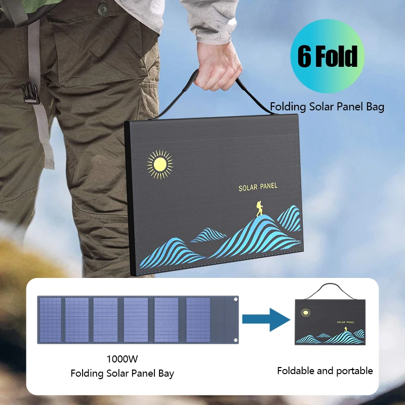 1000W Portable Folding Solar P - Jinko Solar Panel Cheetah ulasan dan harga