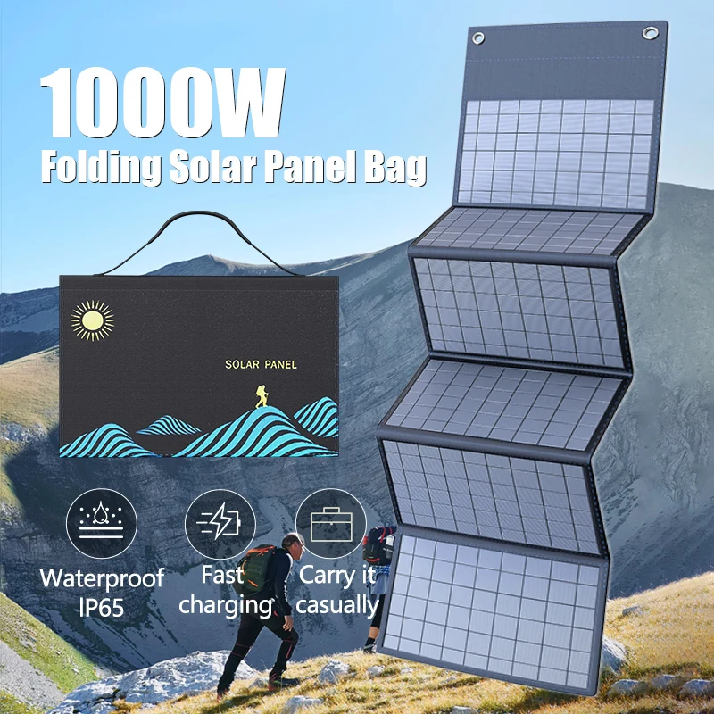 1000W Portable Folding Solar P - Jinko Solar Panel Cheetah ulasan dan harga