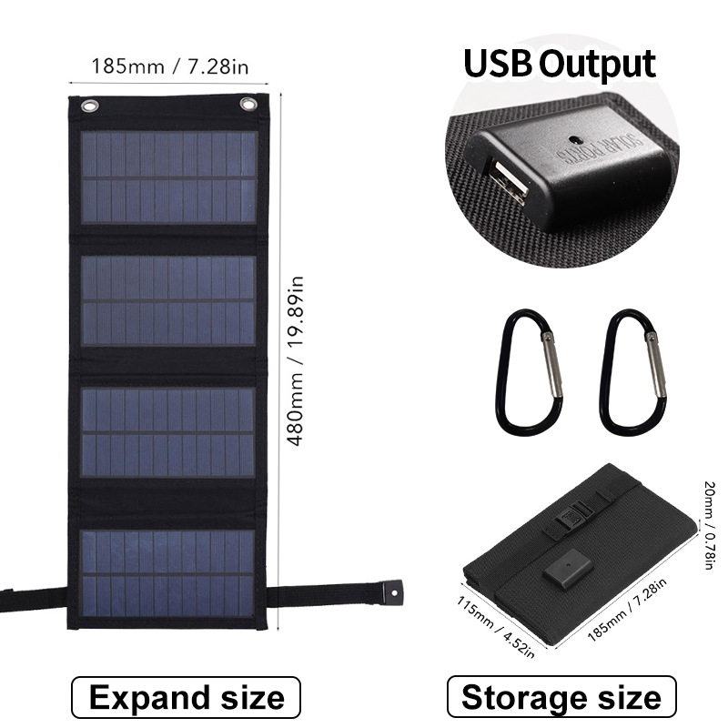 Solar Panel USB Charging Foldi - Jinko Solar Panel Cheetah ulasan dan harga