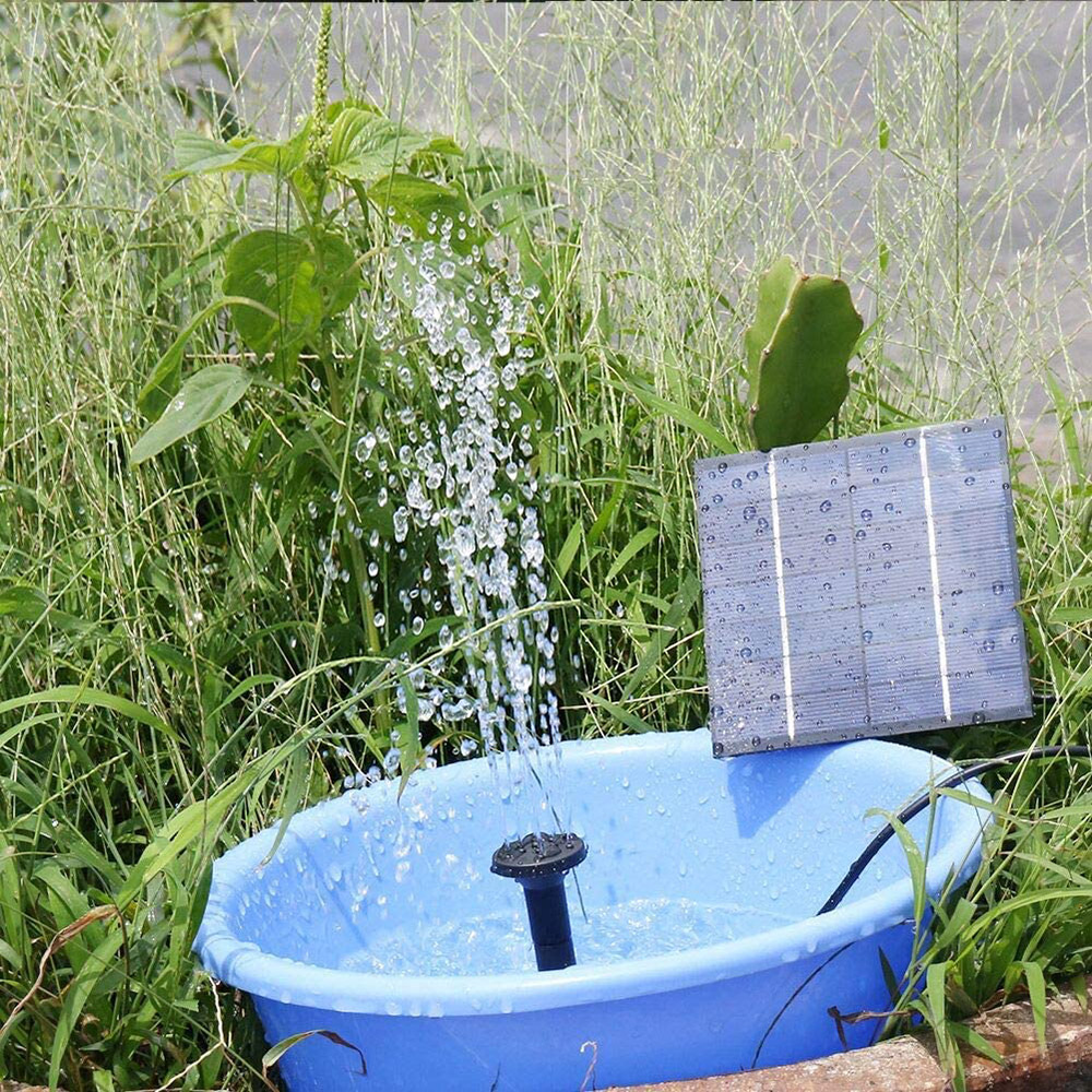 Mini Solar Fountain Pump Water - Solar Pool Pump Kit ulasan dan harga